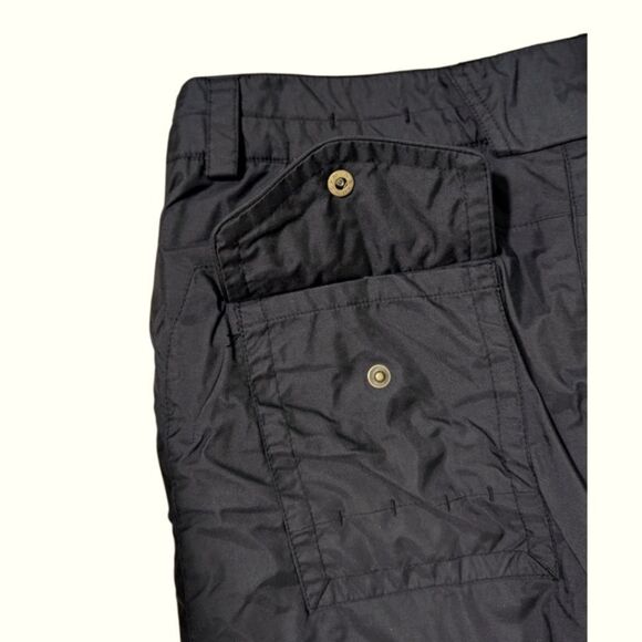 Obermeyer Method Ski Snow Pants Black Women's Size 12 Cargo Pockets - Picture 4 of 8